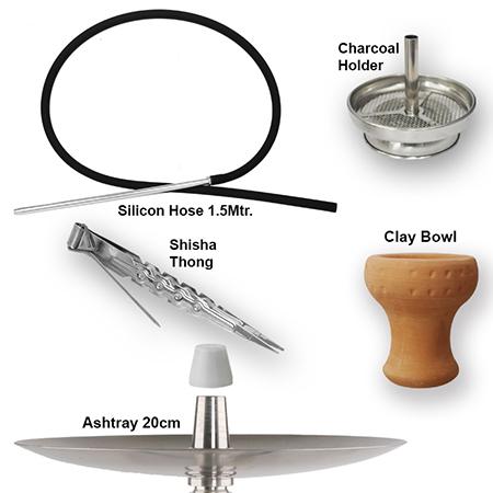 SS-B002 Stainless Steel Hookah