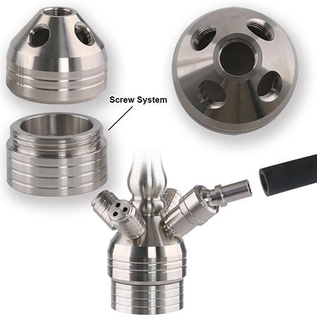 SS-B002 Stainless Steel Hookah