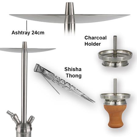 SS-B004 Stainless Steel Hookah
