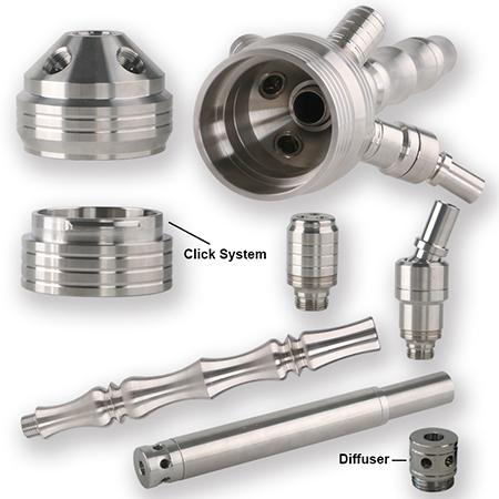 SS-B005 Stainless Steel Hookah
