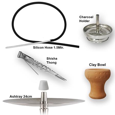 SS-B005 Stainless Steel Hookah