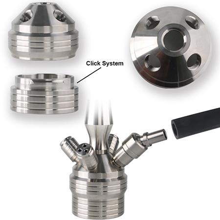 SS-B007 Stainless Steel Hookah
