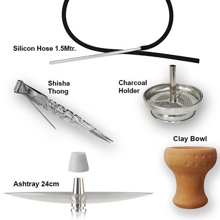 SS-B007 Stainless Steel Hookah
