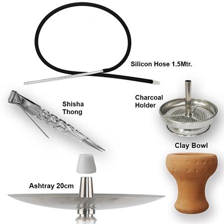 SS-M001 Stainless Steel Hookah