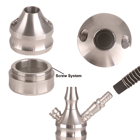 SS035 Stainless Steel Hookah