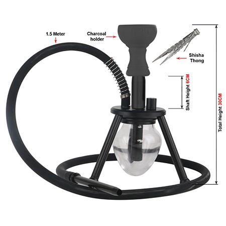 ALU-MINI001 Aluminum Hookah