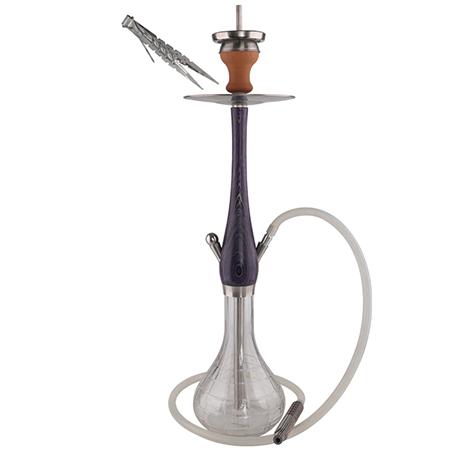 WOOD-B001 Wooden Hookah
