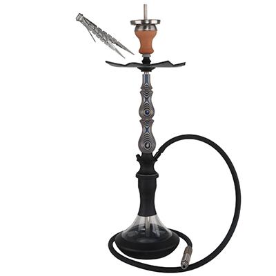 WOOD-B002 Wooden Hookah