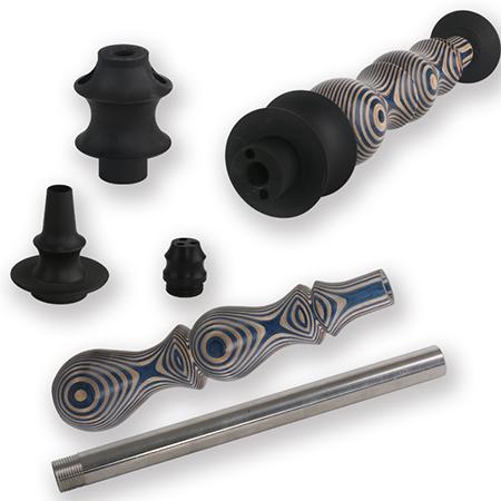 WOOD-B002 Wooden Hookah