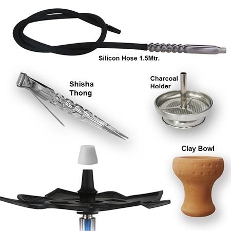 WOOD-B002 Wooden Hookah