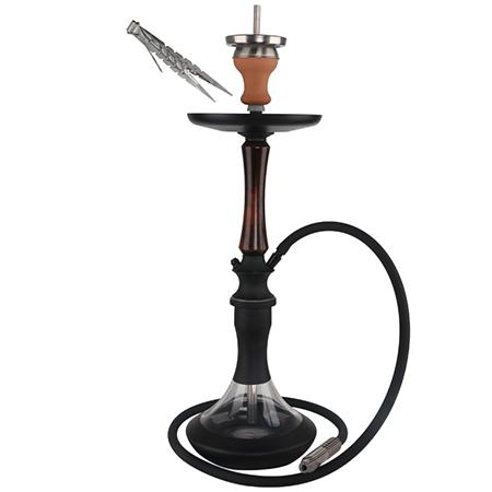 WOOD-B003 Wooden Hookah
