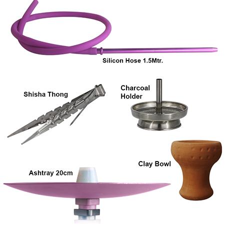 Z-010 Zinc Alloy Hookah