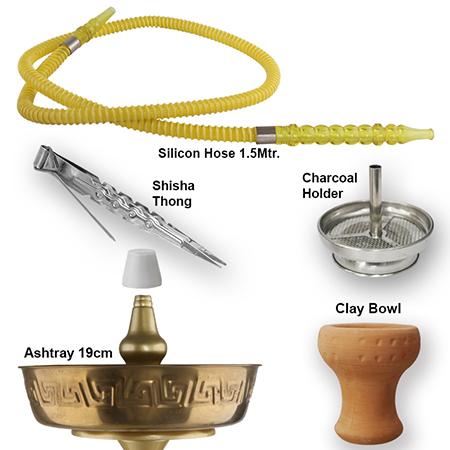 Z-B004-1 Zinc Alloy Hookah