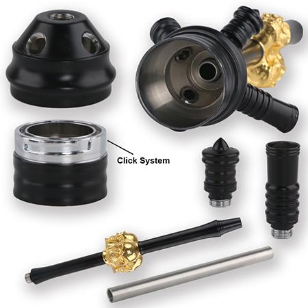 Z-B006 Zinc Alloy Hookah