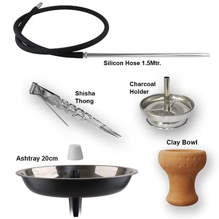 Z-B006 Zinc Alloy Hookah